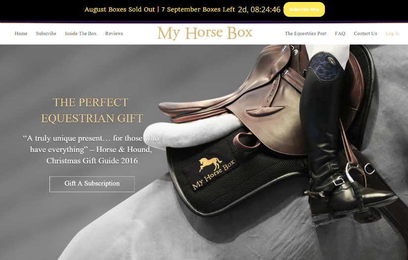 Myhorsebox screenshot 1